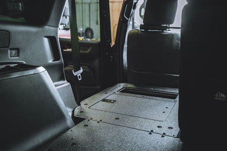 Toyota - Land Cruiser - 2024 - Present - LC250 - Explore Series - Seat Delete Plate System - Second Row - Plate Based - Xtrusion Overland