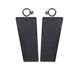 Toyota Land Cruiser 79 Series GDJ(2023 - Present) Lensun 70W Bonnet Flexible Solar Panel - Xtrusion Overland