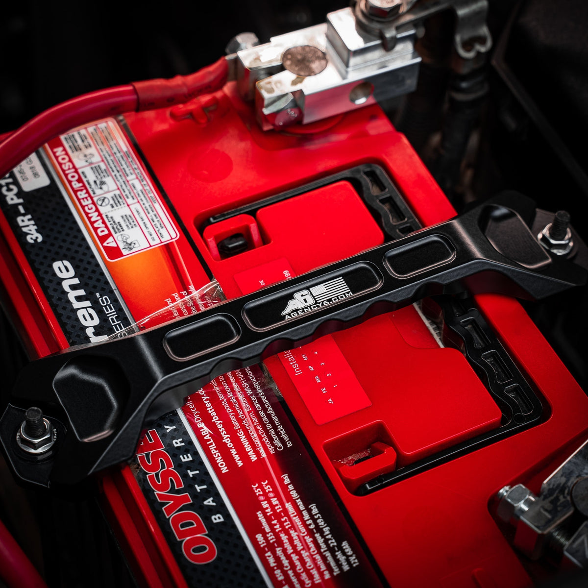 Toyota / Lexus Billet Battery Hold Down Bar - Xtrusion Overland