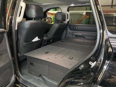 Toyota - Sequoia - 2023 - Present - 3rd Gen - Explore Series - Seat Delete Plate System - Second Row with Captain's Chairs - Xtrusion Overland
