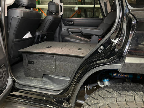 Toyota - Sequoia - 2023 - Present - 3rd Gen - Explore Series - Seat Delete Plate System - Second Row with Captain's Chairs - Xtrusion Overland