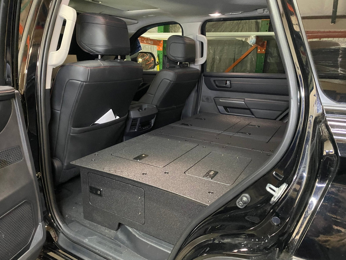 Toyota - Sequoia - 2023 - Present - 3rd Gen - Explore Series - Seat Delete Plate System - Stealth Sleep Package - Xtrusion Overland