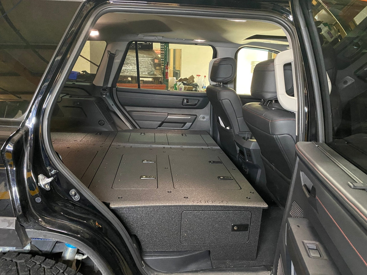Toyota - Sequoia - 2023 - Present - 3rd Gen - Explore Series - Seat Delete Plate System - Stealth Sleep Package - Xtrusion Overland
