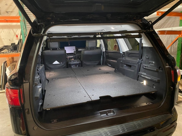 Toyota - Sequoia - 2023 - Present - 3rd Gen - Explore Series - Seat Delete Plate System - Stealth Sleep Package - Xtrusion Overland