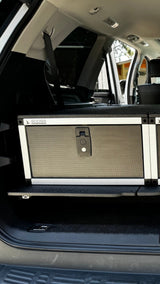 Toyota - Sequoia - 2023 - Present - 3rd Gen - Explore Series - Single Drawer - 19 - 3/16" Width x 38" Deep x 10" High - Drawer Module with Short Drawer 20" and Storage Space Behind Drawer - Xtrusion Overland