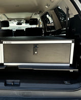 Toyota - Sequoia - 2023 - Present - 3rd Gen - Explore Series - Single Drawer - 28 - 3/16" Width x 38" Deep x 10" High - Drawer Module with Short Drawer 20" and Storage Space Behind - Xtrusion Overland