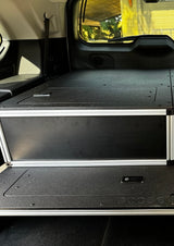 Toyota - Sequoia - 2023 - Present - 3rd Gen - Explore Series - Single Drawer - 28 - 3/16" Width x 38" Deep x 10" High - Drawer Module with Short Drawer 20" and Storage Space Behind - Xtrusion Overland