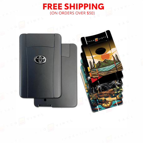 Toyota Slim Card Key Fob Decals (HYQ14CBP) - Xtrusion Overland