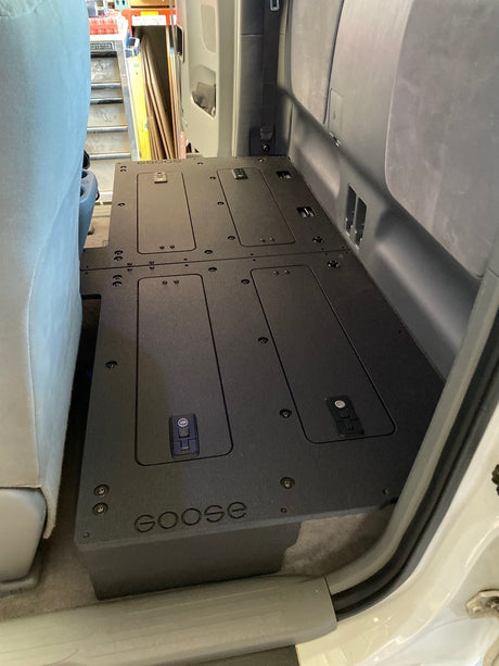 Toyota Tacoma 2005 - 2015 2nd Gen. Access Cab - Second Row Seat Delete Plate System - Xtrusion Overland