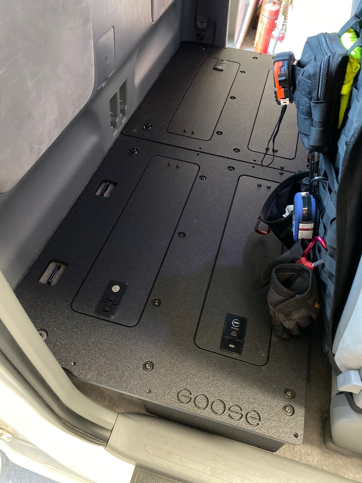 Toyota Tacoma 2005 - 2015 2nd Gen. Access Cab - Second Row Seat Delete Plate System - Xtrusion Overland