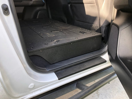 Toyota Tacoma 2005 - 2023 2nd and 3rd Gen. Double Cab - Second Row Seat Delete Infill Panels - Xtrusion Overland