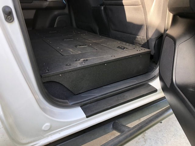 Toyota Tacoma 2005 - 2023 2nd and 3rd Gen. Double Cab - Second Row Seat Delete Infill Panels - Xtrusion Overland