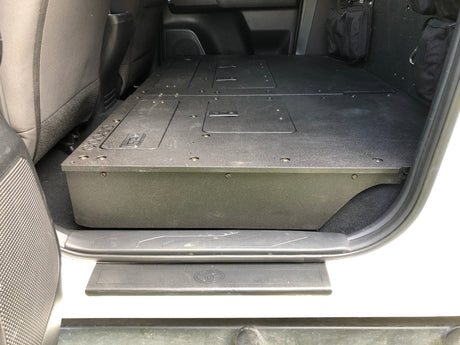 Toyota Tacoma 2005 - 2023 2nd and 3rd Gen. Double Cab - Second Row Seat Delete Infill Panels - Xtrusion Overland