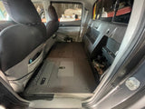 Toyota Tacoma 2005 - 2023 2nd and 3rd Gen. Double Cab - Second Row Seat Delete Plate System keeping Factory Back Wall - Xtrusion Overland