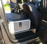 Toyota Tacoma 2005 - 2023 2nd and 3rd Gen. Double Cab - Second Row Seat Delete Plate System keeping Factory Back Wall - Xtrusion Overland