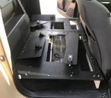 Toyota Tacoma 2005 - 2023 2nd and 3rd Gen. Double Cab - Second Row Seat Delete Plate System keeping Factory Back Wall - Xtrusion Overland