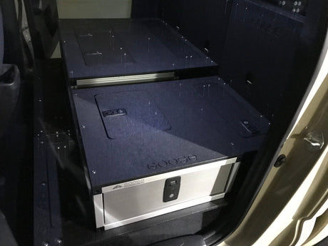 Toyota Tacoma 2005 - 2023 2nd and 3rd Gen. Double Cab - Second Row Single Drawer Module - 40% Driver Side - Xtrusion Overland