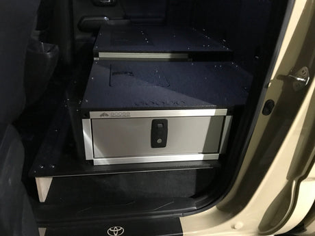 Toyota Tacoma 2005 - 2023 2nd and 3rd Gen. Double Cab - Second Row Single Drawer Module - 40% Driver Side - Xtrusion Overland