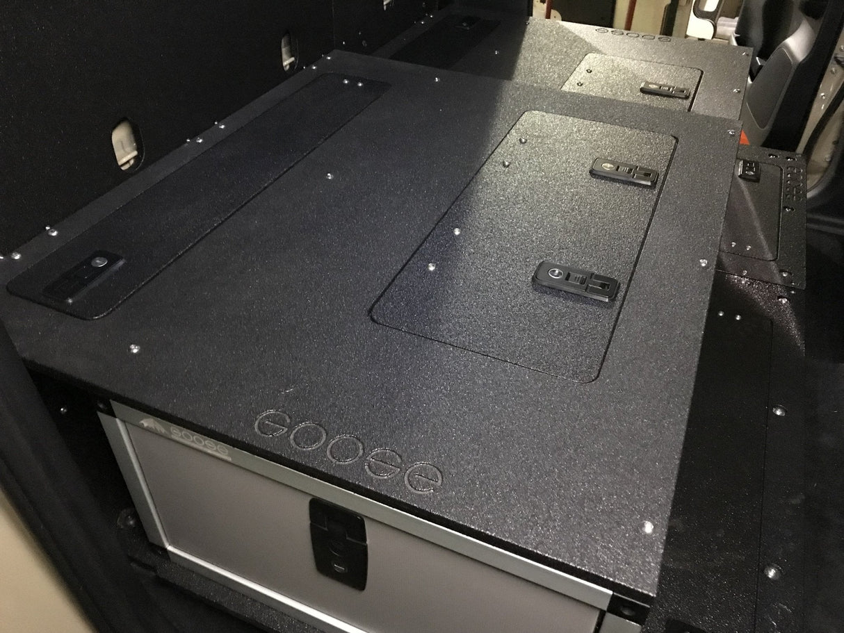 Toyota Tacoma 2005 - 2023 2nd and 3rd Gen. Double Cab - Second Row Single Drawer Module - 60% Passenger Side - Xtrusion Overland