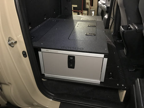 Toyota Tacoma 2005 - 2023 2nd and 3rd Gen. Double Cab - Second Row Single Drawer Module - 60% Passenger Side - Xtrusion Overland