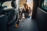 Toyota Tacoma 2005 - 2023 2nd and 3rd Gen Double Cab Version 2 - Second Row Seat Delete Plate System - Xtrusion Overland