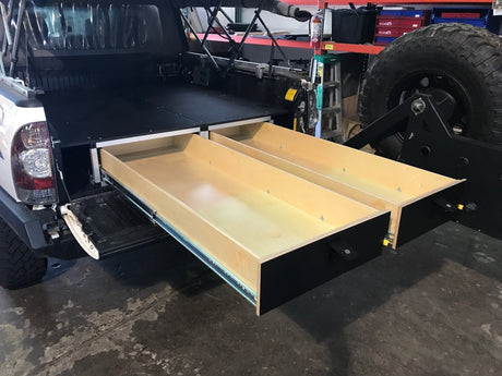 Toyota Tacoma 2005 - 2023 2nd and 3rd Gen. - Truck Bed Single Drawer Module - Xtrusion Overland