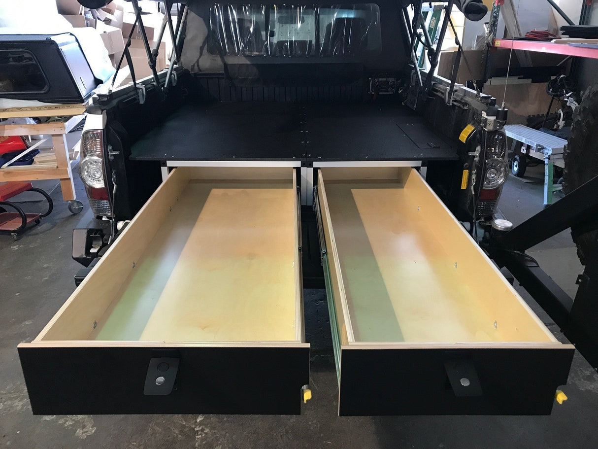 Toyota Tacoma 2005 - 2023 2nd and 3rd Gen. - Truck Bed Single Drawer Module - Xtrusion Overland