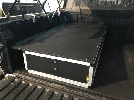 Toyota Tacoma 2005 - 2023 2nd and 3rd Gen. - Truck Bed Single Drawer Module - Top Plates - Xtrusion Overland