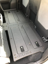 Toyota Tacoma 2016 - 2023 3rd Gen. Access Cab with Factory Seats - Second Row Seat Delete Plate System - Xtrusion Overland