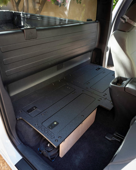 Toyota Tacoma 2016 - 2023 3rd Gen. Access Cab without Factory Seats - Second Row Seat Delete Plate System - Xtrusion Overland