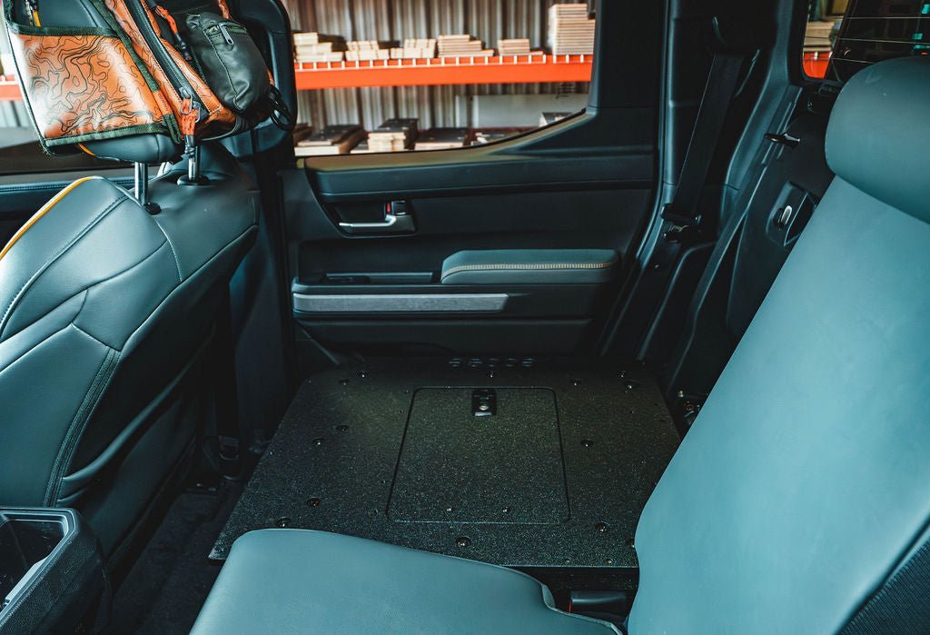 Toyota Tacoma - 2024 - Present - 4th Gen - Hybrid - Double Cab - Explore Series - Seat Delete Plate System - Second Row - Xtrusion Overland