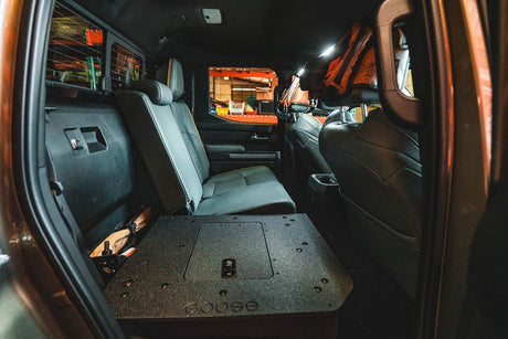 Toyota Tacoma - 2024 - Present - 4th Gen - Hybrid - Double Cab - Explore Series - Seat Delete Plate System - Second Row - Xtrusion Overland