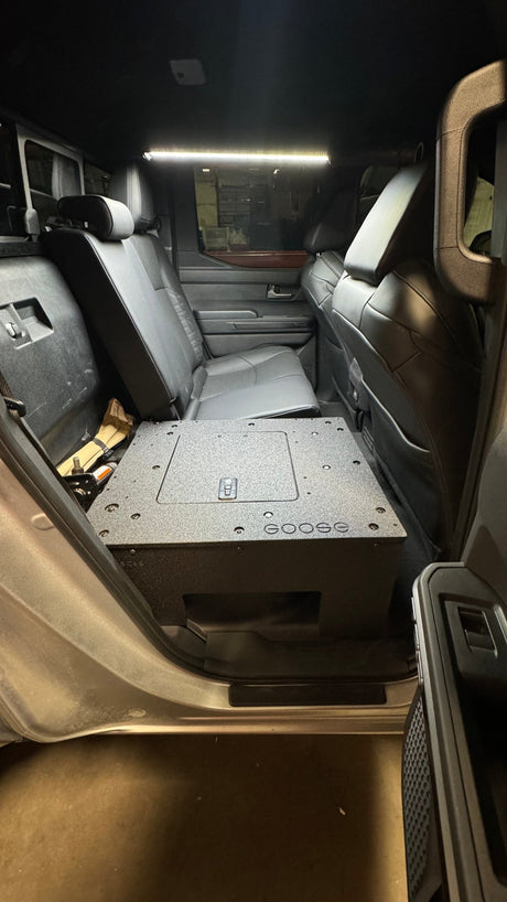 Toyota Tacoma - 2024 - Present - 4th Gen - Non - Hybrid - Double Cab - Explore Series - Seat Delete Plate System - Second Row - Xtrusion Overland