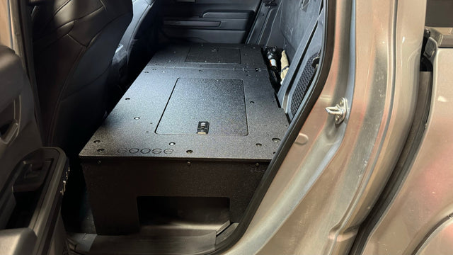 Toyota Tacoma - 2024 - Present - 4th Gen - Non - Hybrid - Double Cab - Explore Series - Seat Delete Plate System - Second Row - Xtrusion Overland