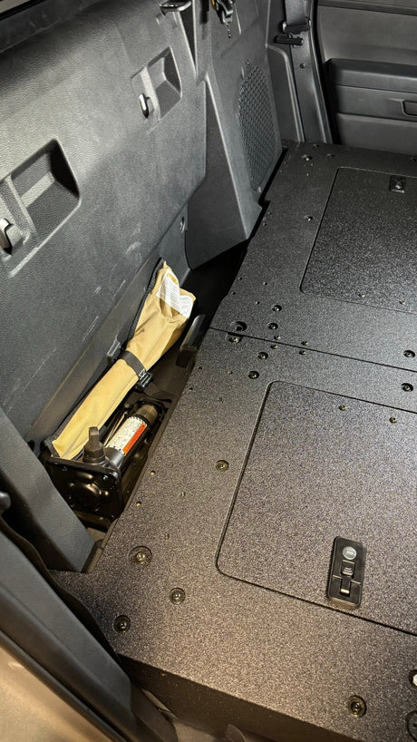 Toyota Tacoma - 2024 - Present - 4th Gen - Non - Hybrid - Double Cab - Explore Series - Seat Delete Plate System - Second Row - Xtrusion Overland