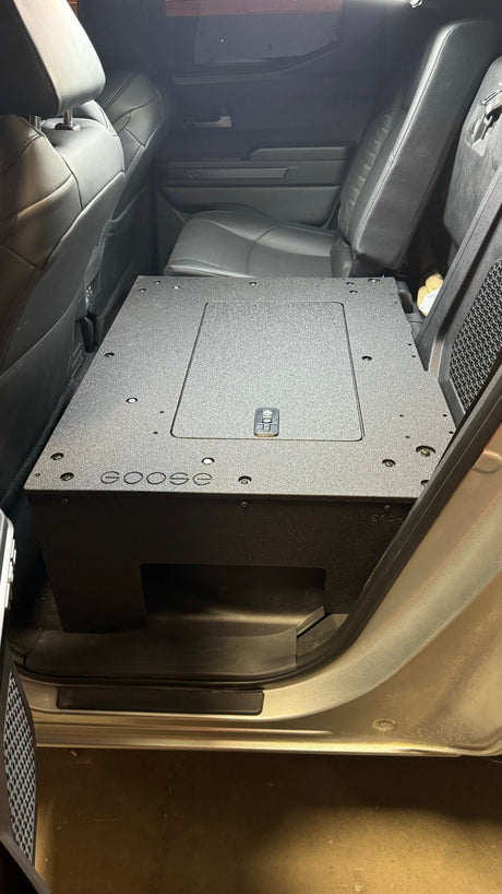 Toyota Tacoma - 2024 - Present - 4th Gen - Non - Hybrid - Double Cab - Explore Series - Seat Delete Plate System - Second Row - Xtrusion Overland