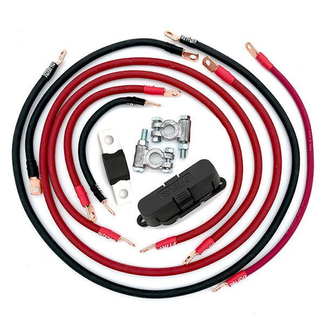 Toyota Tacoma Big 7 Battery Cable Kit (Gen 1 - 1995-2004) - Xtrusion Overland