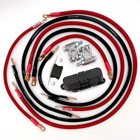 Toyota Tacoma Big 7 Battery Cable Kit (Gen 2 - 2005-2015) - Xtrusion Overland