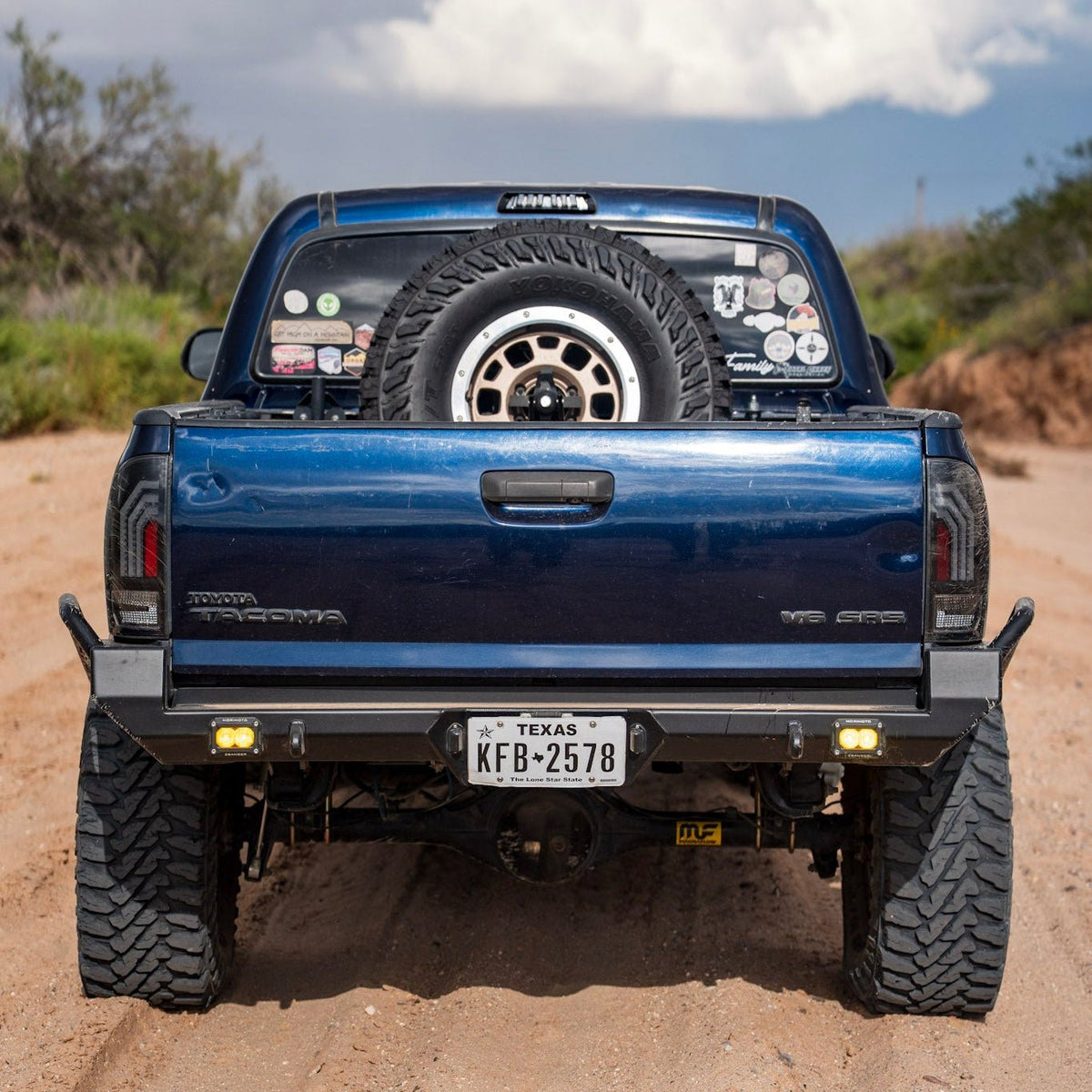Toyota Tacoma High Clearance Rear Bumper / 2nd Gen / 2005-2015 - Xtrusion Overland