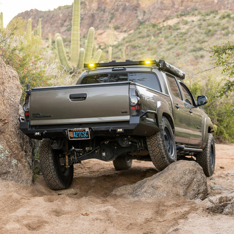 Toyota Tacoma High Clearance Rear Bumper / 2nd Gen / 2005-2015 - Xtrusion Overland