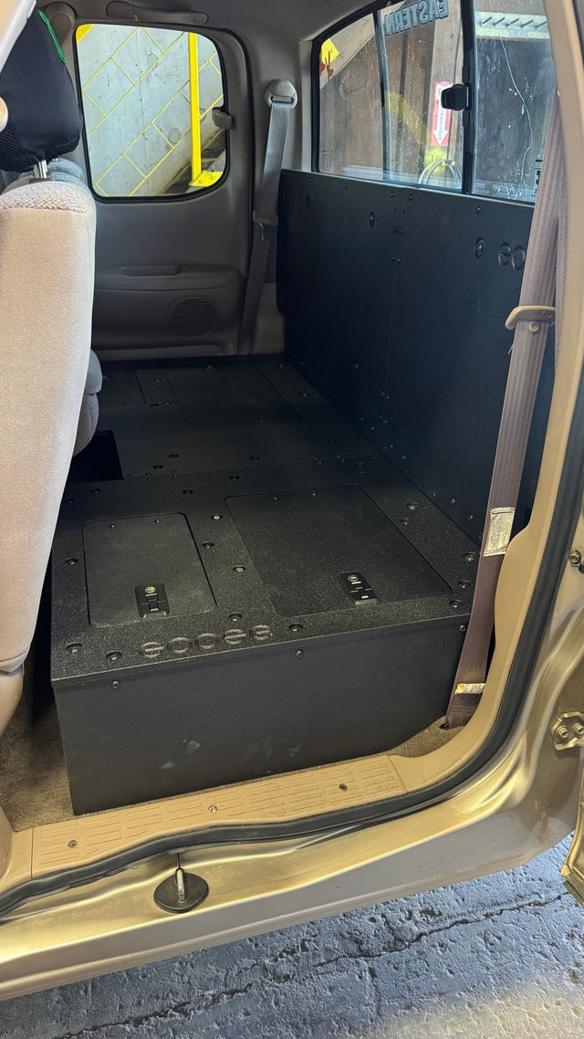 Toyota - Tundra - 2000 - 2006 - 1st Gen - Access Cab - Explore Series - Seat Delete Plate System - Second Row - 100% - Xtrusion Overland