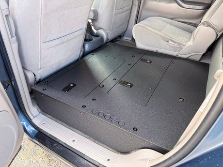 Toyota Tundra - 2000-2006 1st Gen - Double Cab - Second Row Seat Delete Plate System - Xtrusion Overland