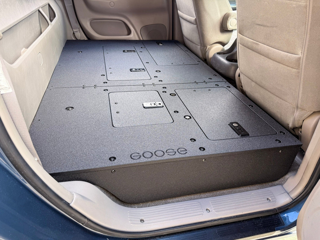Toyota Tundra - 2000-2006 1st Gen - Double Cab - Second Row Seat Delete Plate System - Xtrusion Overland