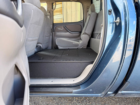 Toyota Tundra - 2000-2006 1st Gen - Double Cab - Second Row Seat Delete Plate System - Xtrusion Overland