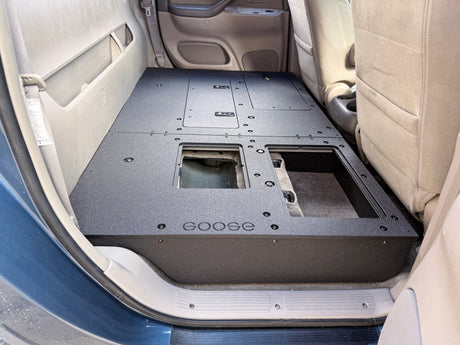 Toyota Tundra - 2000-2006 1st Gen - Double Cab - Second Row Seat Delete Plate System - Xtrusion Overland