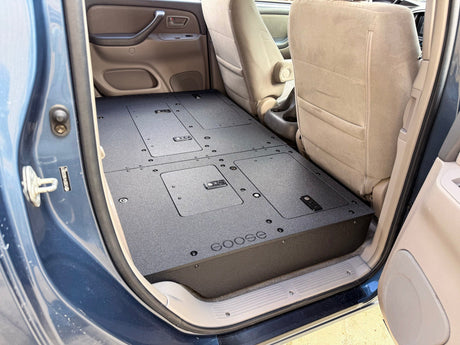 Toyota Tundra - 2000-2006 1st Gen - Double Cab - Second Row Seat Delete Plate System - Xtrusion Overland