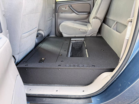 Toyota Tundra - 2000-2006 1st Gen - Double Cab - Second Row Seat Delete Plate System - Xtrusion Overland
