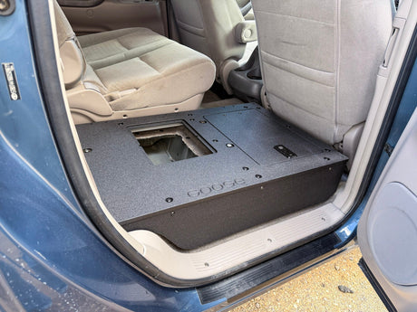 Toyota Tundra - 2000-2006 1st Gen - Double Cab - Second Row Seat Delete Plate System - Xtrusion Overland