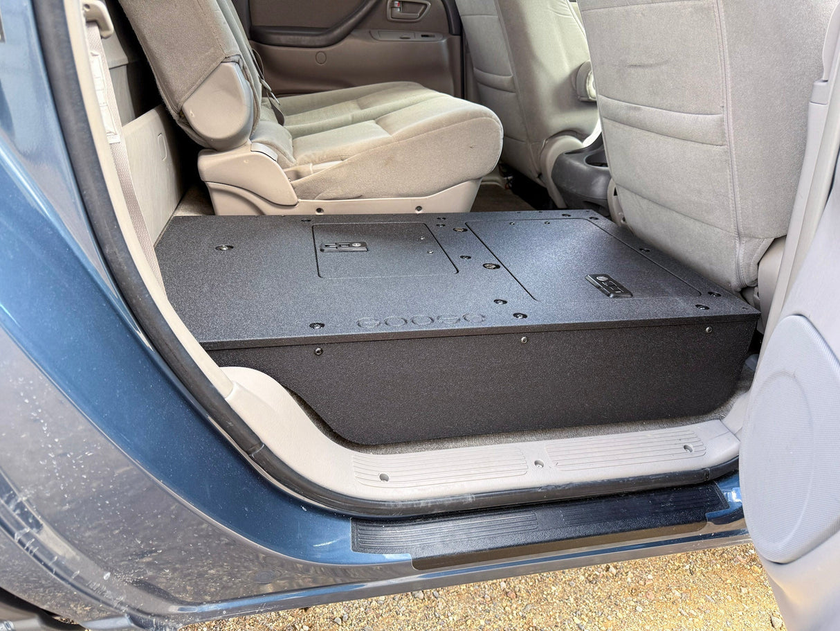Toyota Tundra - 2000-2006 1st Gen - Double Cab - Second Row Seat Delete Plate System - Xtrusion Overland