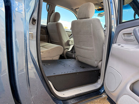 Toyota Tundra - 2000-2006 1st Gen - Double Cab - Second Row Seat Delete Plate System - Xtrusion Overland